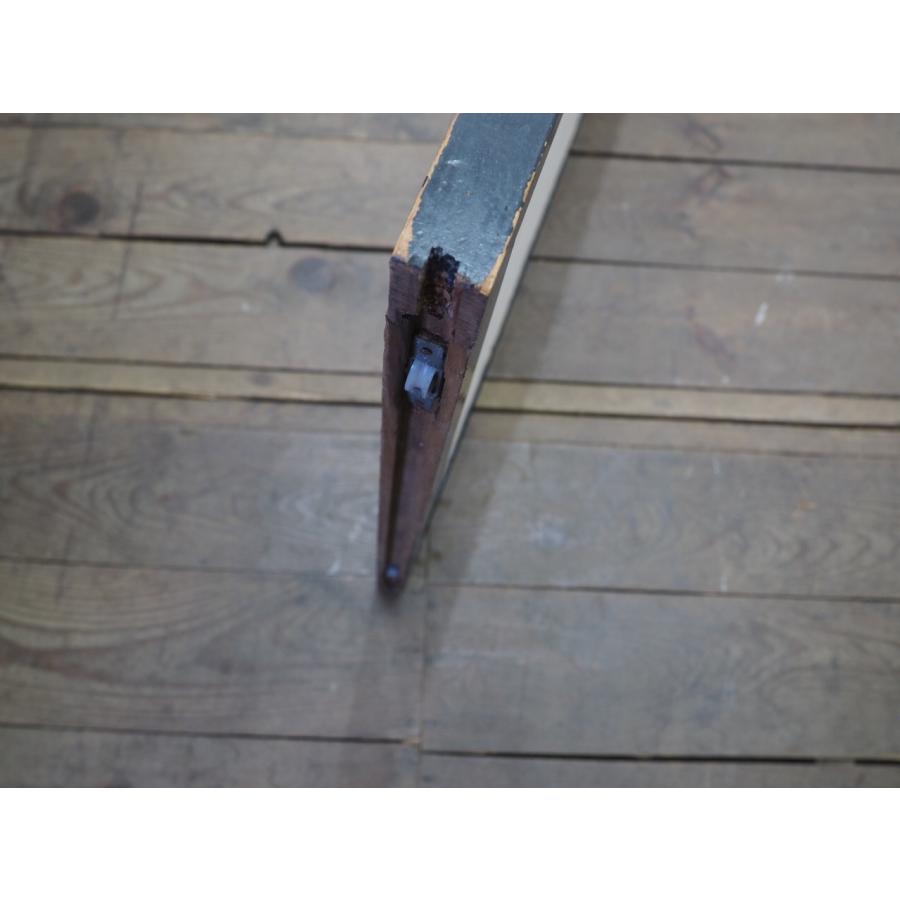 タU0288◇【H175cm×W64cm】×2枚◇昭和レトロな古い木枠ガラス戸◇古