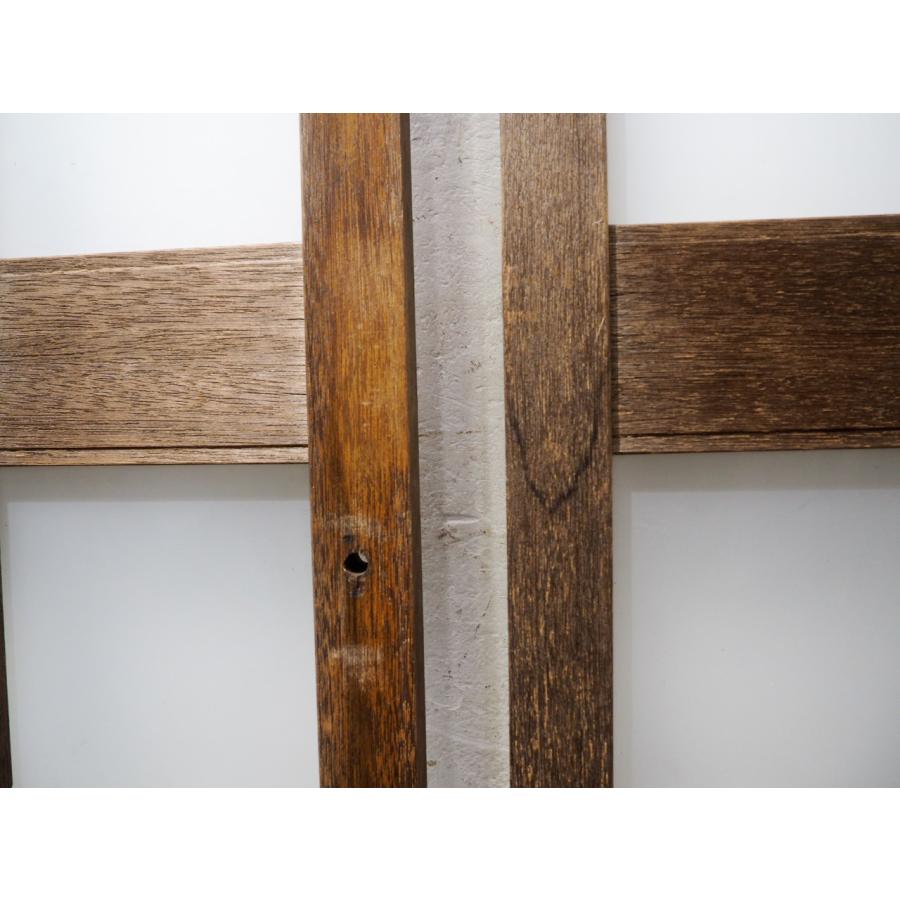 タU0785◇【H176cm×W89cm】×2枚◇昭和レトロ◇しっかりとした古い木枠