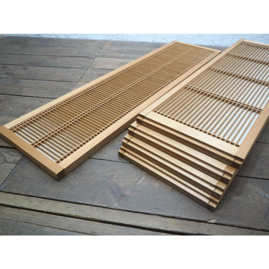 タU0999◇5枚セット◇ガラス入り◇シンプルな組子細工の書院戸◇建具