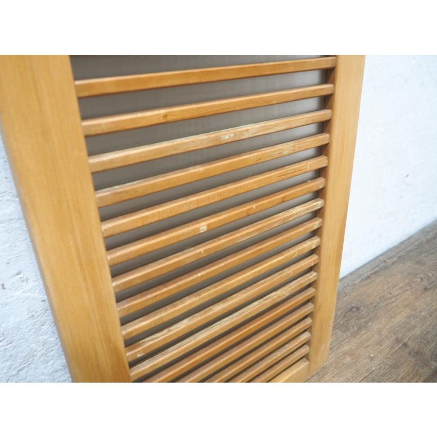 タV0033◇【H173cm×W39,5cm】◇ガラス入りの古い木製の建具◇ドア 扉