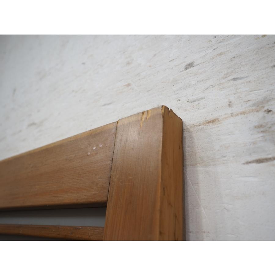 タV0033◇【H173cm×W39,5cm】◇ガラス入りの古い木製の建具◇ドア 扉