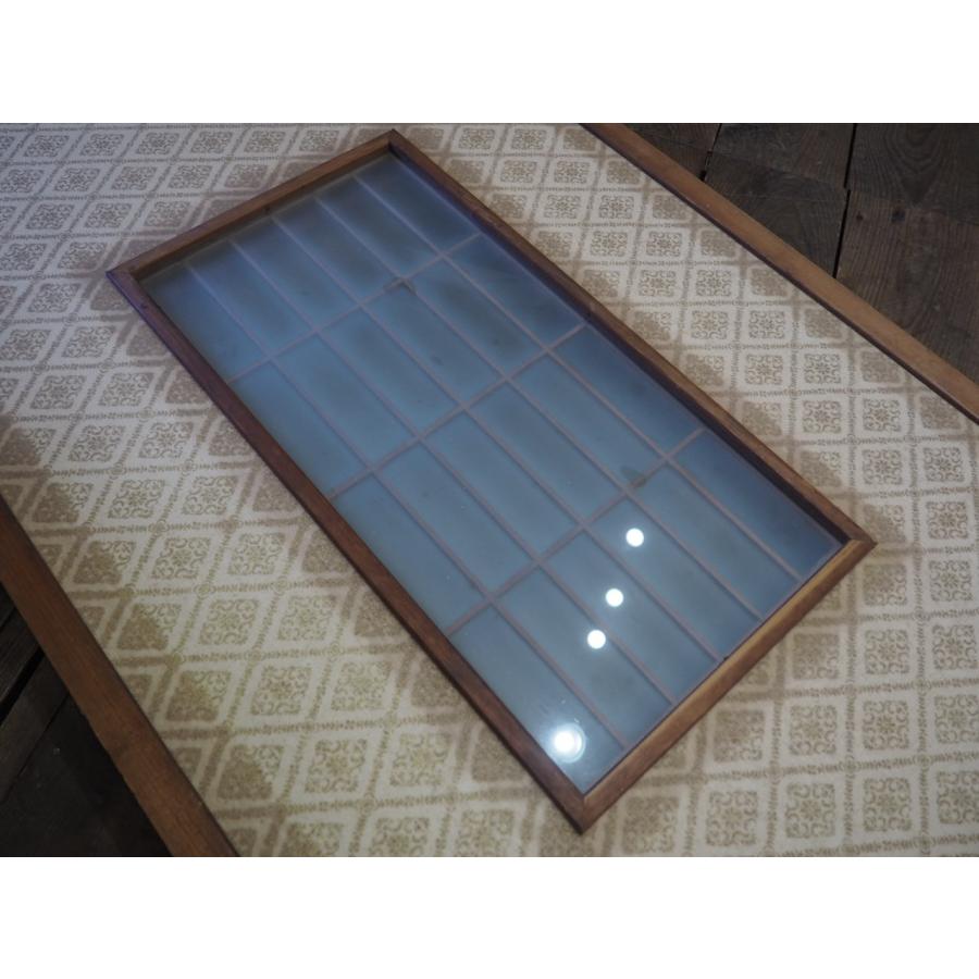 タV0054◇【H177cm×W67cm】×5枚◇片面ガラス入り◇組子細工のレトロな