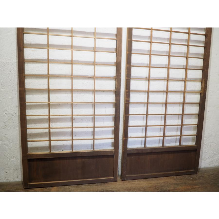 タV0061◇【H177cm×W69,5cm】×2枚◇味わいのあるレトロな障子戸◇古