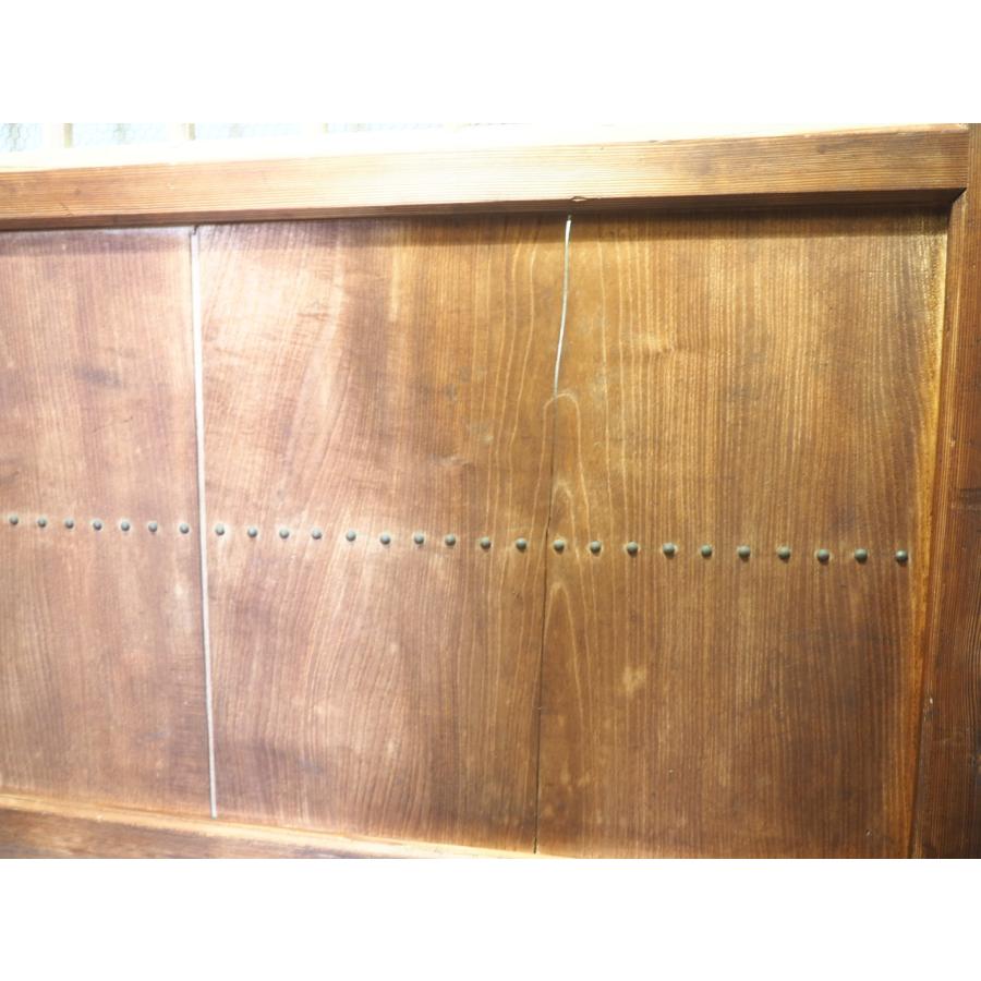 タ荷V0095◇【H178cm×W136,5cm】◇アンティーク◇重厚な大きい古い木製
