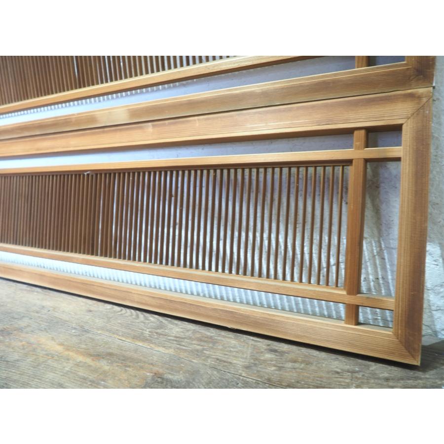 タV0492◇(2)【H35,5cm×W171cm】×2枚◇レトロな味わいの古い欄間◇建具