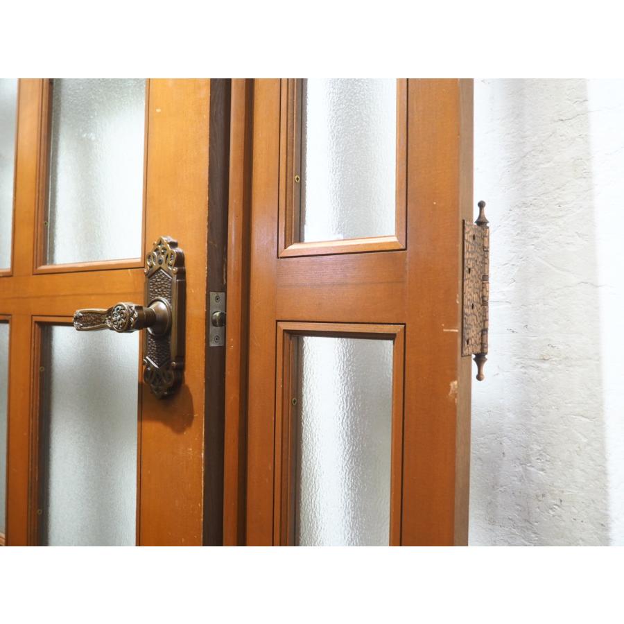 タV0618◇使用時【H183cm×W97cm】◇ヴィンテージ◇ガラス入り◇レトロ