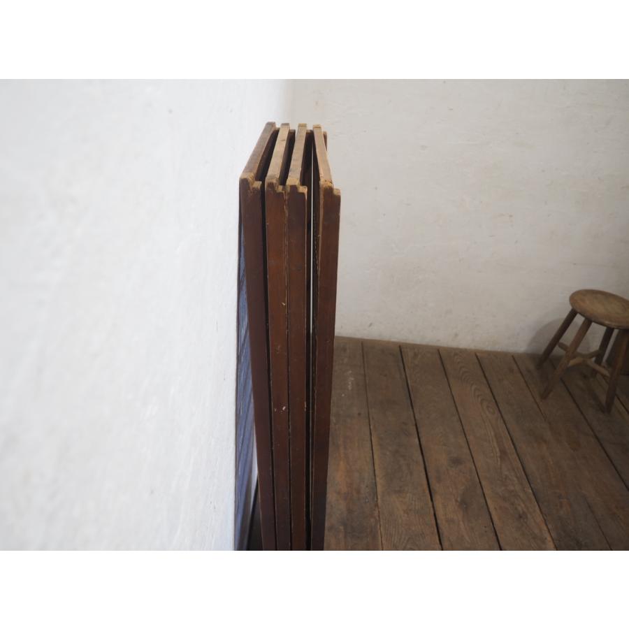 タV0713◇【H111,5cm×W36,2cm】×4枚◇組子細工のレトロな書院戸◇建具