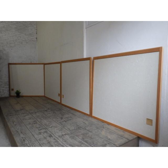 タV135◆×4枚◆老舗旅館の小振りな片面襖◆建具ふすま引き戸サッシ古民家押し入れリフォームK笹1