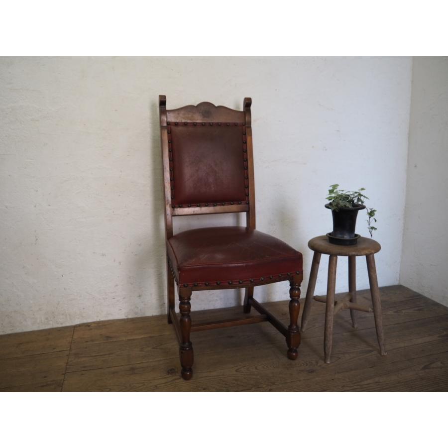 タV634◇(4)アンティーク◇レトロな洋館の古い木製チェア◇椅子 