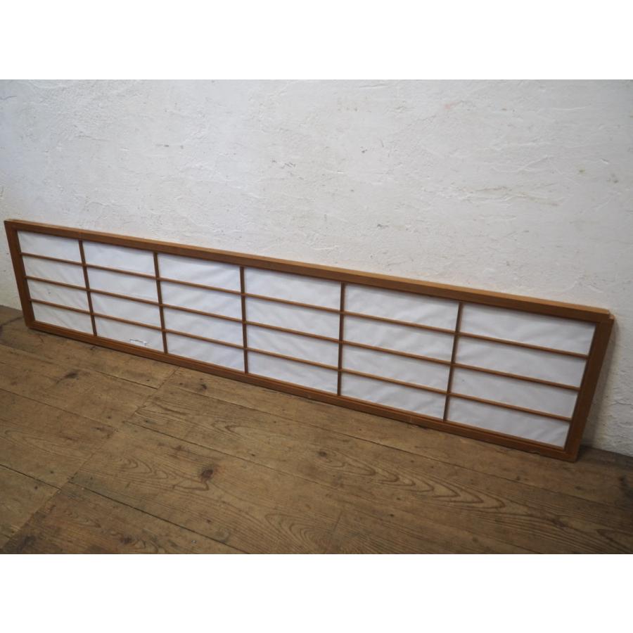 タV995◇【H45,5cm×W212cm】◇ 特注品◇横長サイズの大きな古い障子戸