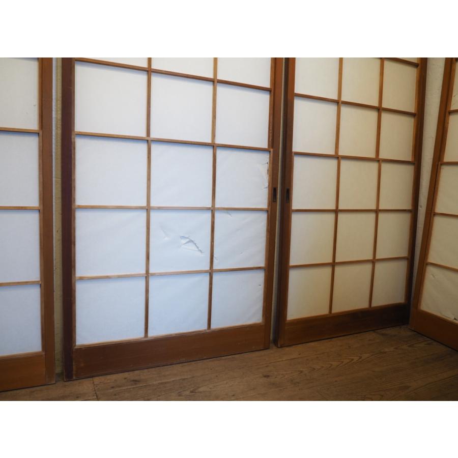タW0131◇【H177cm×W90cm】×4枚◇シンプルなデザインのレトロな雪見