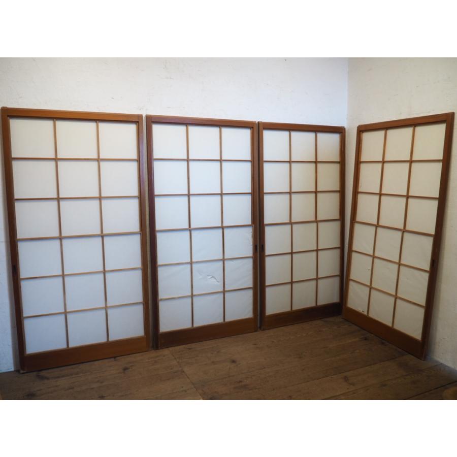 タW0131◇【H177cm×W90cm】×4枚◇シンプルなデザインのレトロな雪見