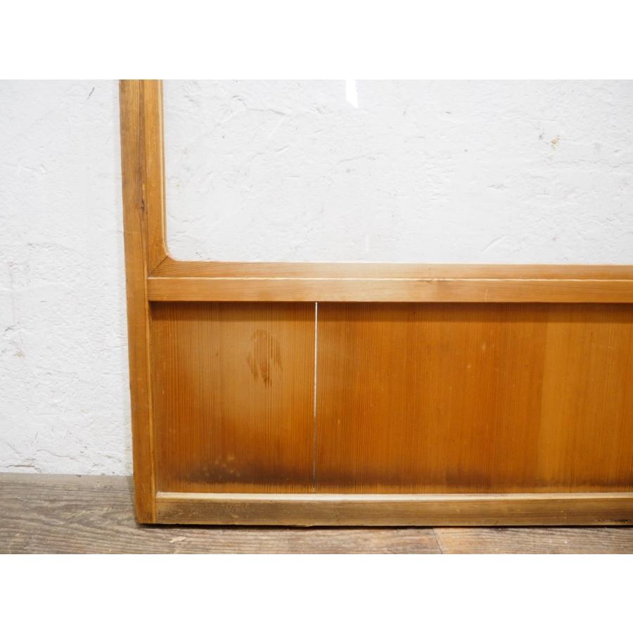 タW1126◇【H176,5cm×W86,5cm】×2枚◇ガラス入りのレトロな古い障子戸