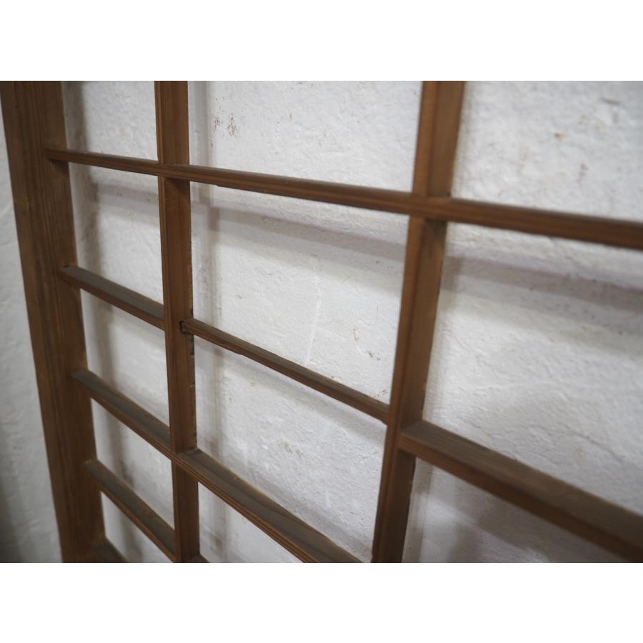 タW1128◇【H176cm×W89cm】×4枚◇ガラス入りのレトロな古い障子戸◇古