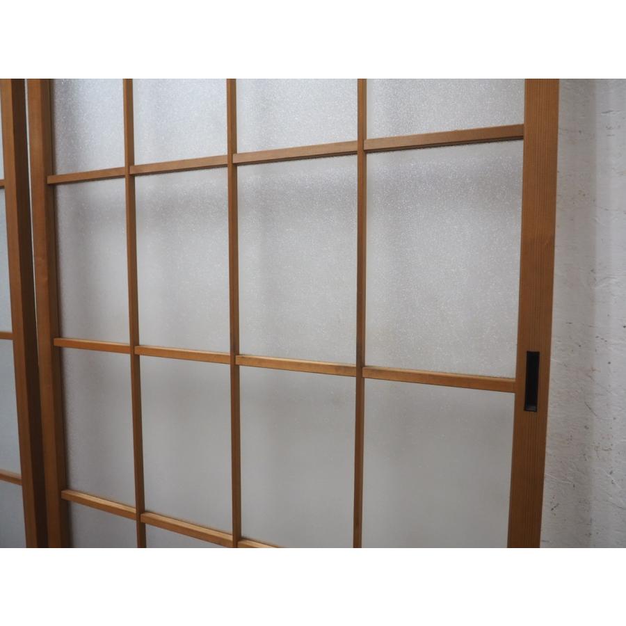 タW1234◇(4)【H176cm×W92cm】×2枚◇昭和レトロな味わいの古い木枠