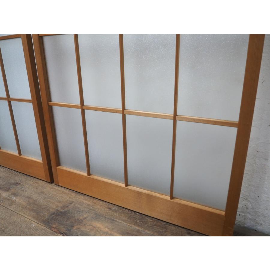 タW1234◇(4)【H176cm×W92cm】×2枚◇昭和レトロな味わいの古い木枠
