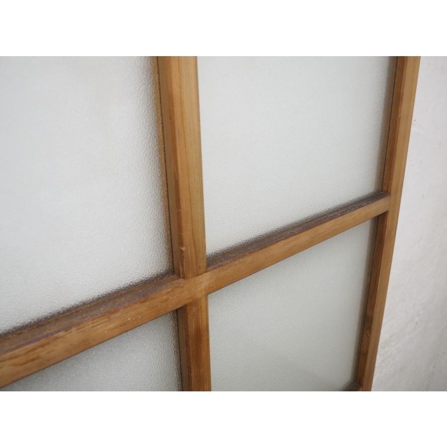 タW1238◇【H176cm×W90,5cm】◇ レトロな古い木枠引き戸◇建具 ガラス