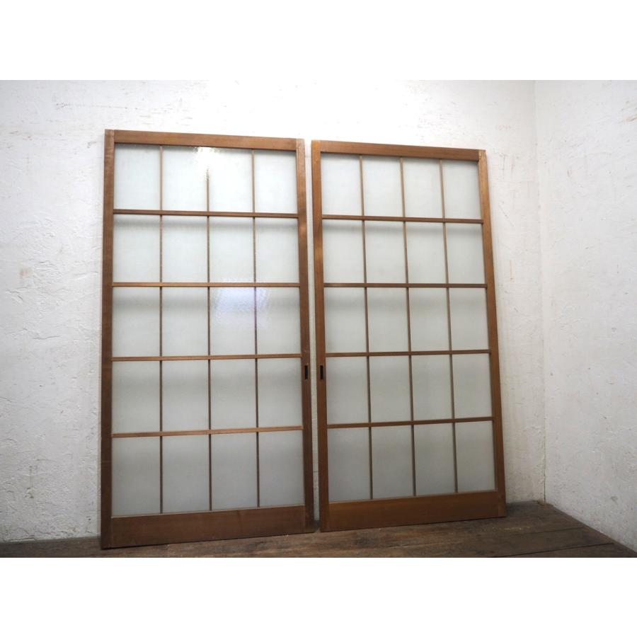 タW1331◇(1)【H176,4cm×W88cm】×2枚◇ビンテージ◇レトロな古い木枠