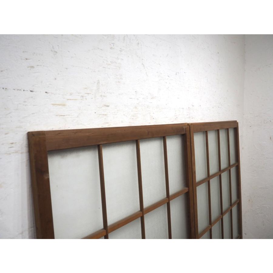 タW1332◇(2)【H176,4cm×W88cm】×2枚◇ビンテージ◇レトロな古い木枠