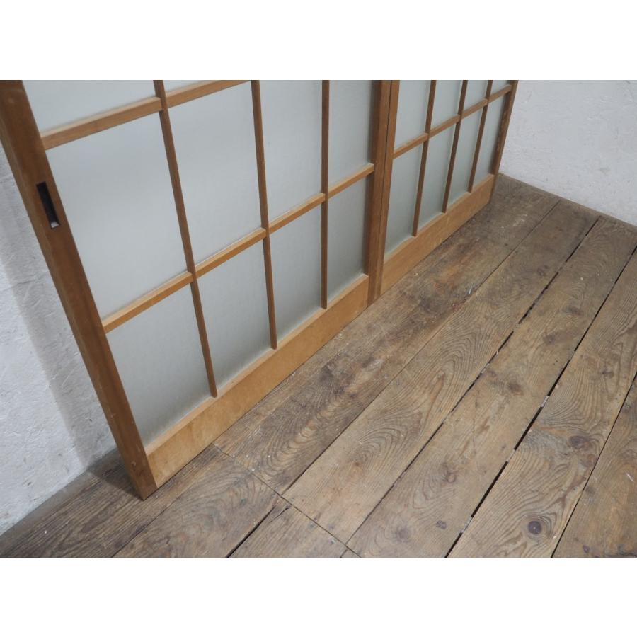 タW1332◇(2)【H176,4cm×W88cm】×2枚◇ビンテージ◇レトロな古い木枠