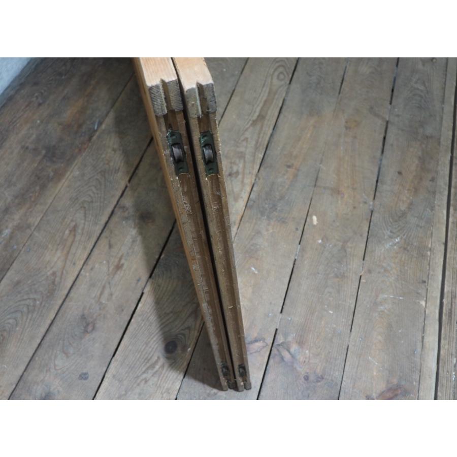 タW1332◇(2)【H176,4cm×W88cm】×2枚◇ビンテージ◇レトロな古い木枠