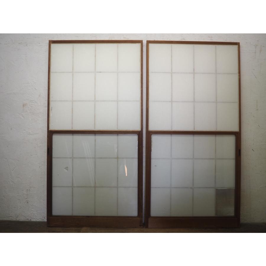 タW1586◇(6)【H176,5cm×W89,5cm】×2枚◇シンプルなデザインのレトロな