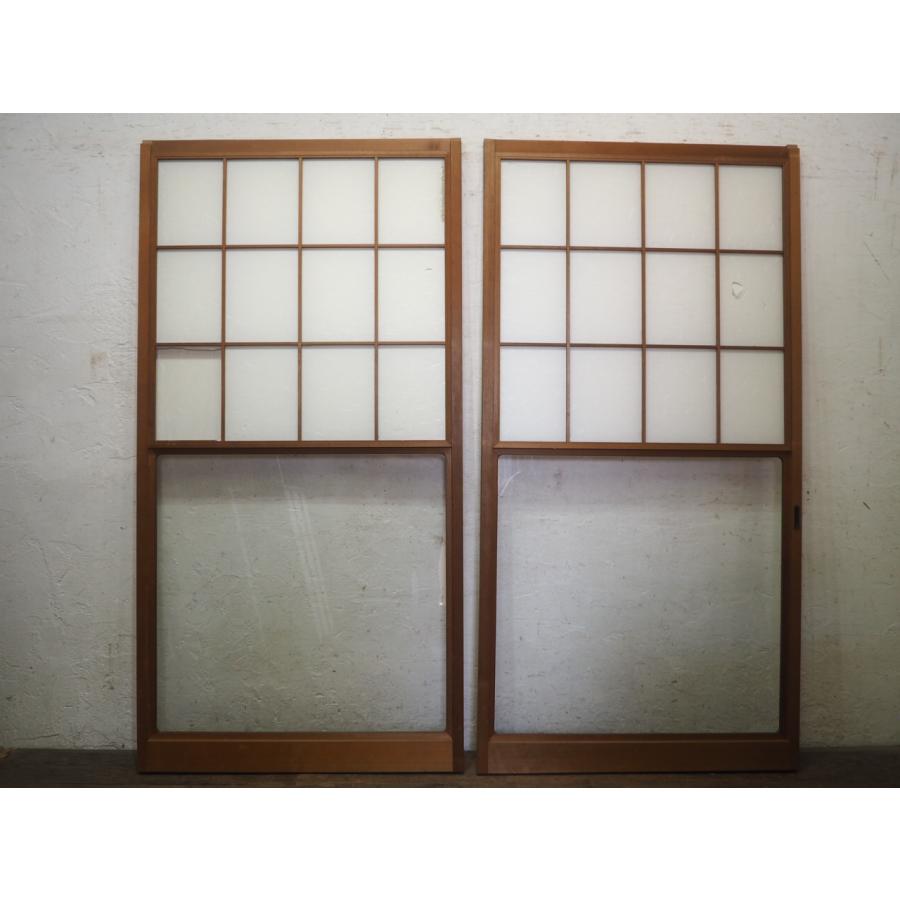 タW1586◇(6)【H176,5cm×W89,5cm】×2枚◇シンプルなデザインのレトロな
