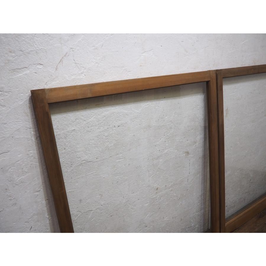 タW1804◇【H106,5cm×W90cm】×2枚◇ビンテージ◇レトロな古い木枠