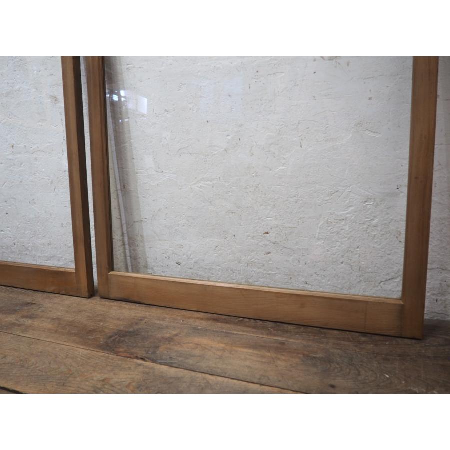 タW1804◇【H106,5cm×W90cm】×2枚◇ビンテージ◇レトロな古い木枠