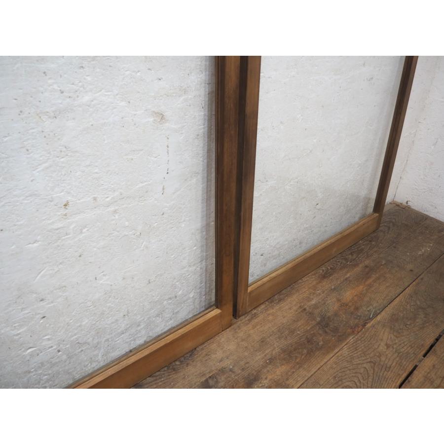タW1804◇【H106,5cm×W90cm】×2枚◇ビンテージ◇レトロな古い木枠
