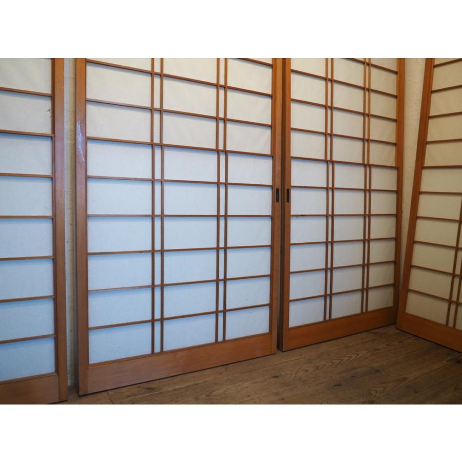 タX0148◇【H182,5cm×W90cm】×4枚◇素敵なデザインの大きな雪見障子戸