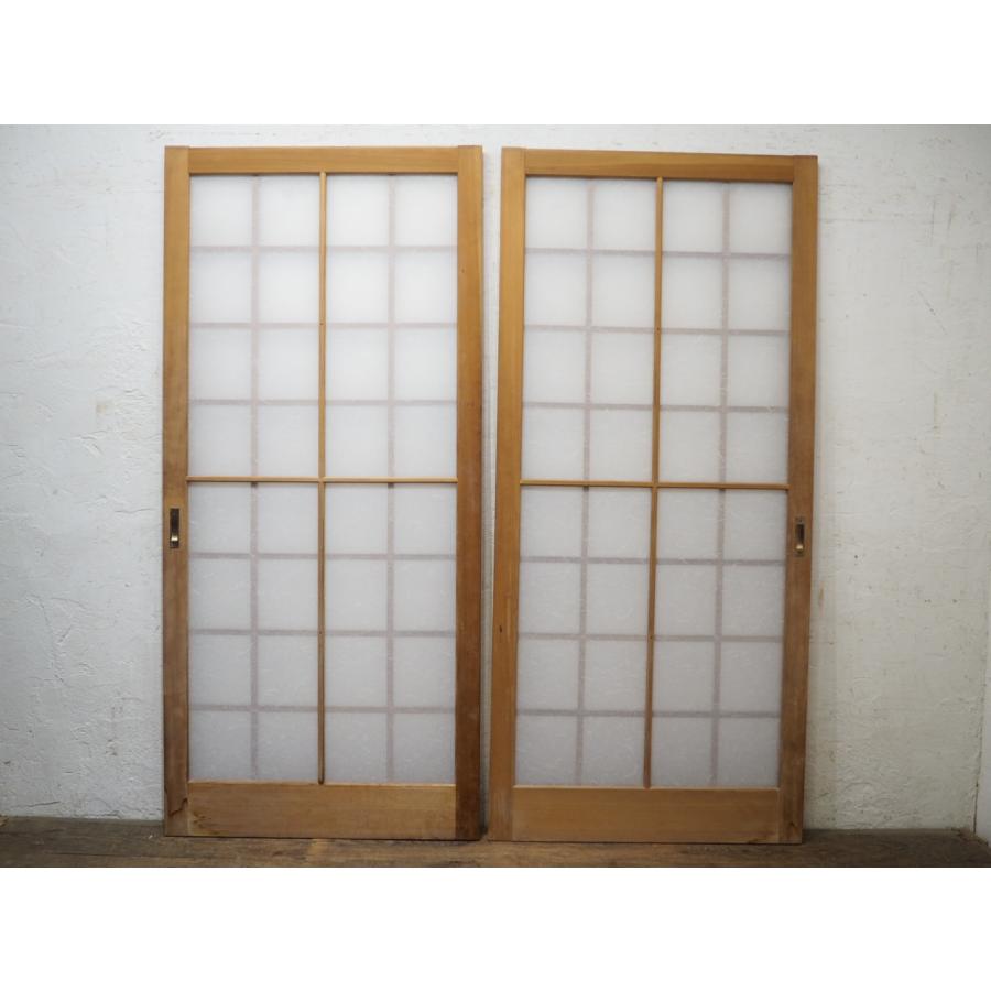 タX1659◇【H183,5cm×W84cm】×2枚◇アクリル入り◇格子デザインの