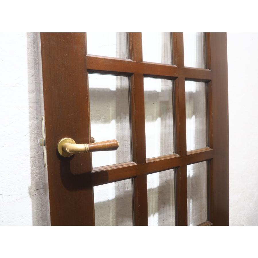 タY1340◇【H177,5cm×W74,5cm】◇ビンテージ◇カットガラス入りの古い