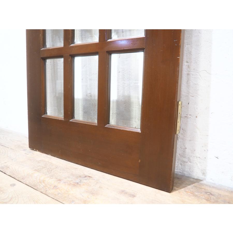 タY1340◇【H177,5cm×W74,5cm】◇ビンテージ◇カットガラス入りの古い