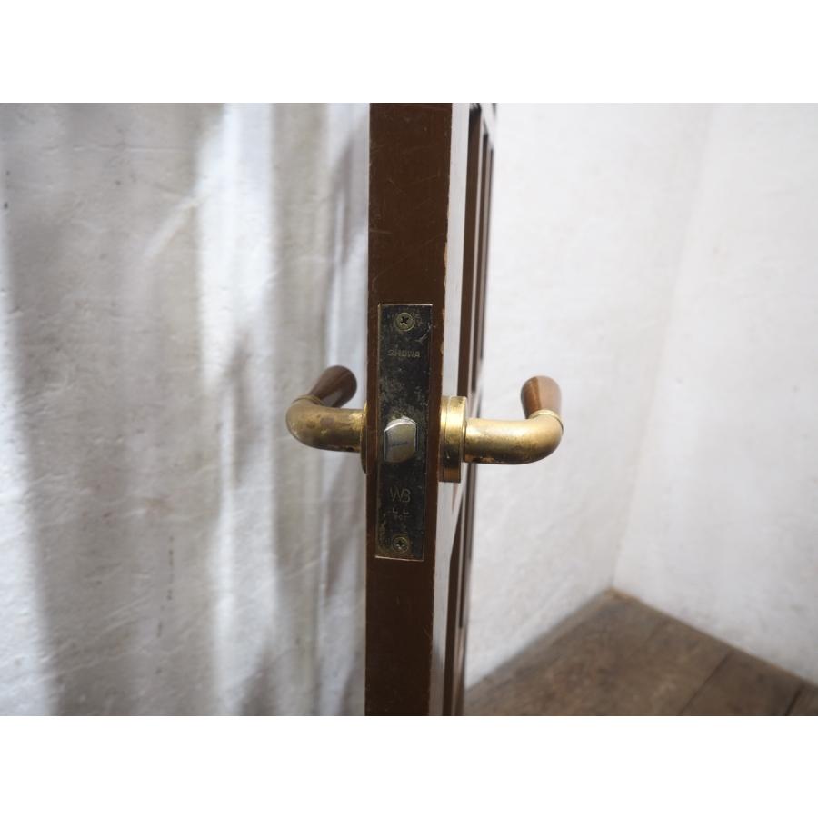 タY1340◇【H177,5cm×W74,5cm】◇ビンテージ◇カットガラス入りの古い