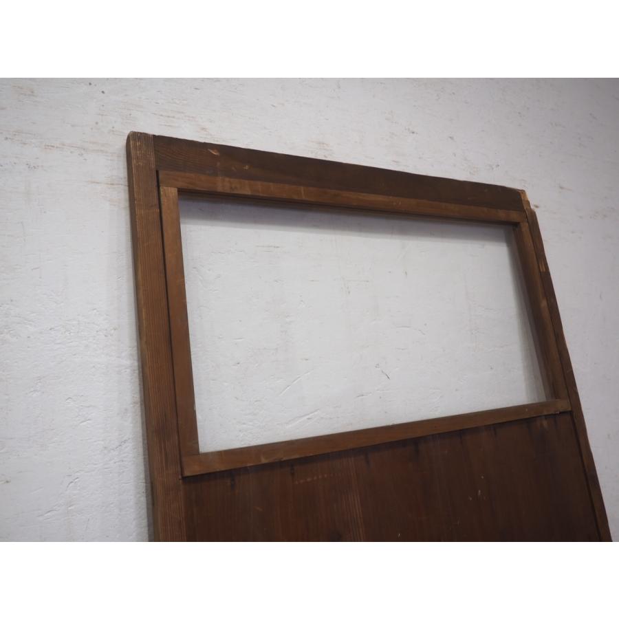 タZ1412◇【H177,5cm×W79,5cm】◇昭和レトロな古い木製ドア◇古建具