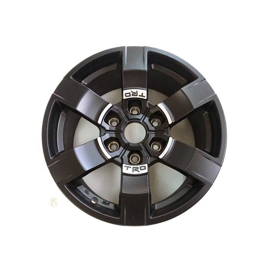 ハイラックス GUN125 TRDアルミホイールマットブラック 17インチ×8J