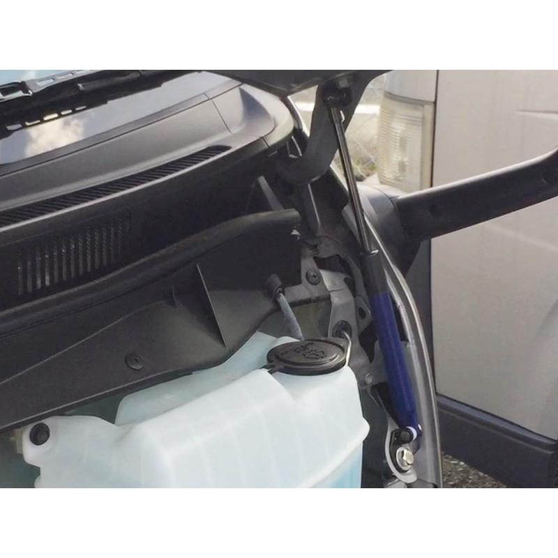 トヨタ　ハイエース　ナロー　社外ボンネット　ダンパー ゆっくり開くボンネットダンパー1〜4型ナロー用 ハイエース 200系