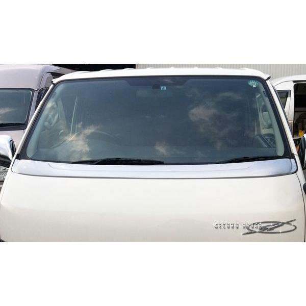 ナロー 標準ボディ用 ワイパーガード ホワイト058 ハイエース 200系