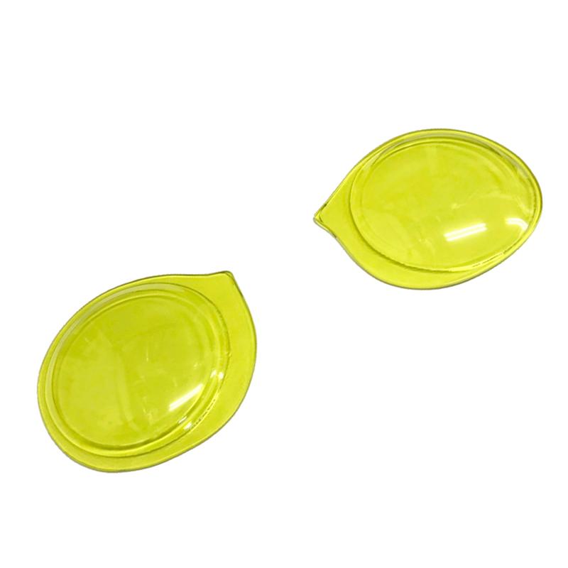 ハイエース フォグレンズカバー イエロー 脱着可能 200系 4型後期(7型