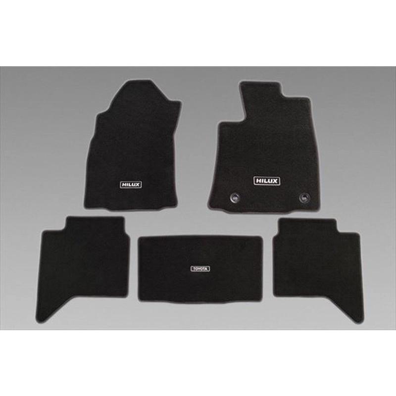 ハイラックス GUN125 純正フロアマット 1台分 タイトヨタ純正  