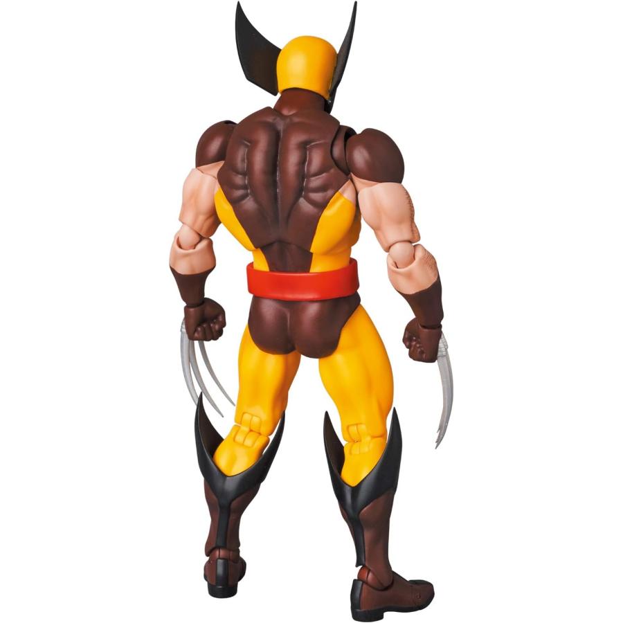 メディコム・トイ MAFEX マフェックス No.138 WOLVERINE ウルヴァリン (BROWN COMIC Ver.) 全高約145mm 塗装済み アクションフィギュア | MAFEX | 01