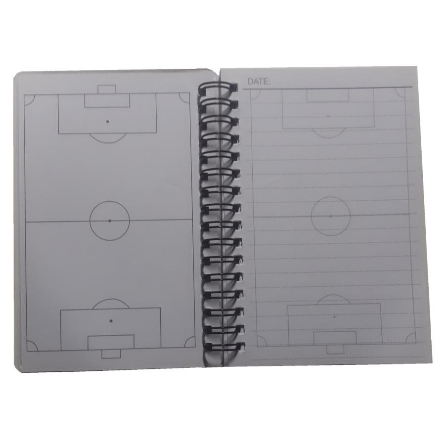 サッカー作戦ノート（メモ帳） A6サイズ : セカンドライブス - 通販