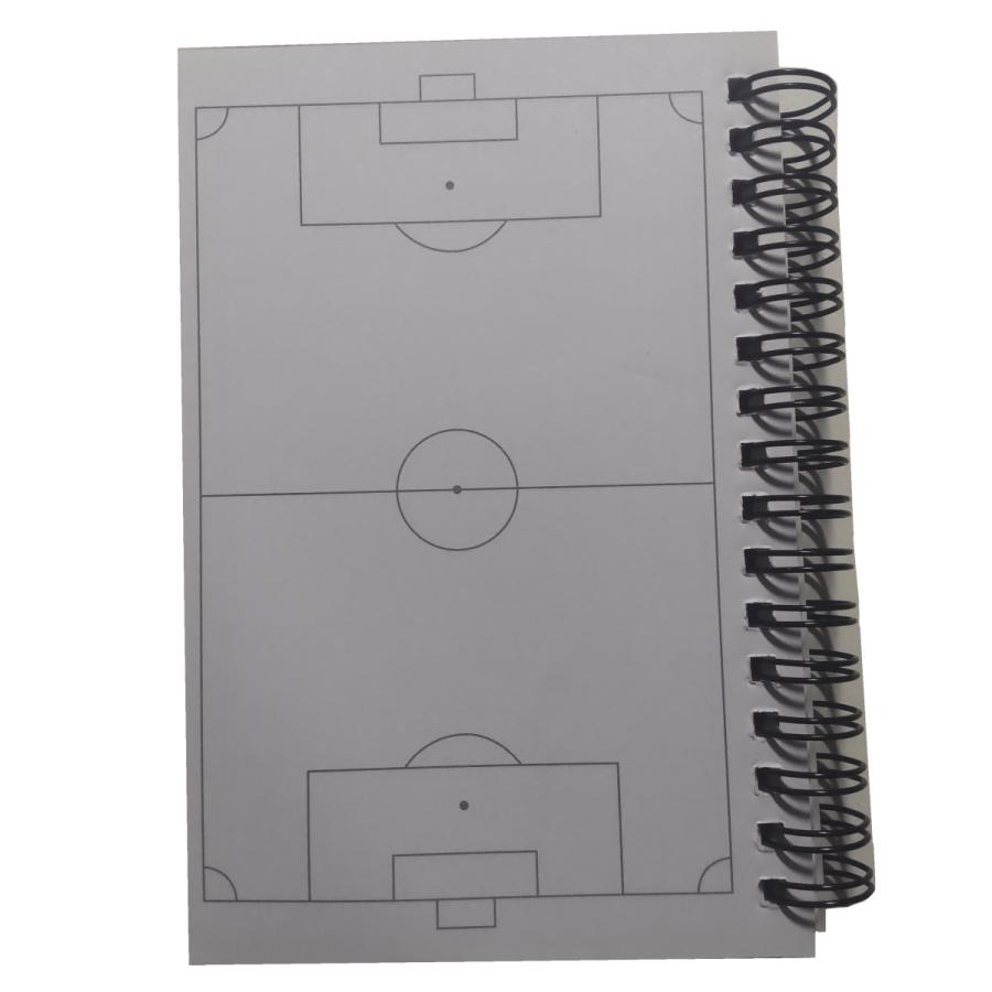 サッカー作戦ノート（メモ帳） A6サイズ : セカンドライブス - 通販