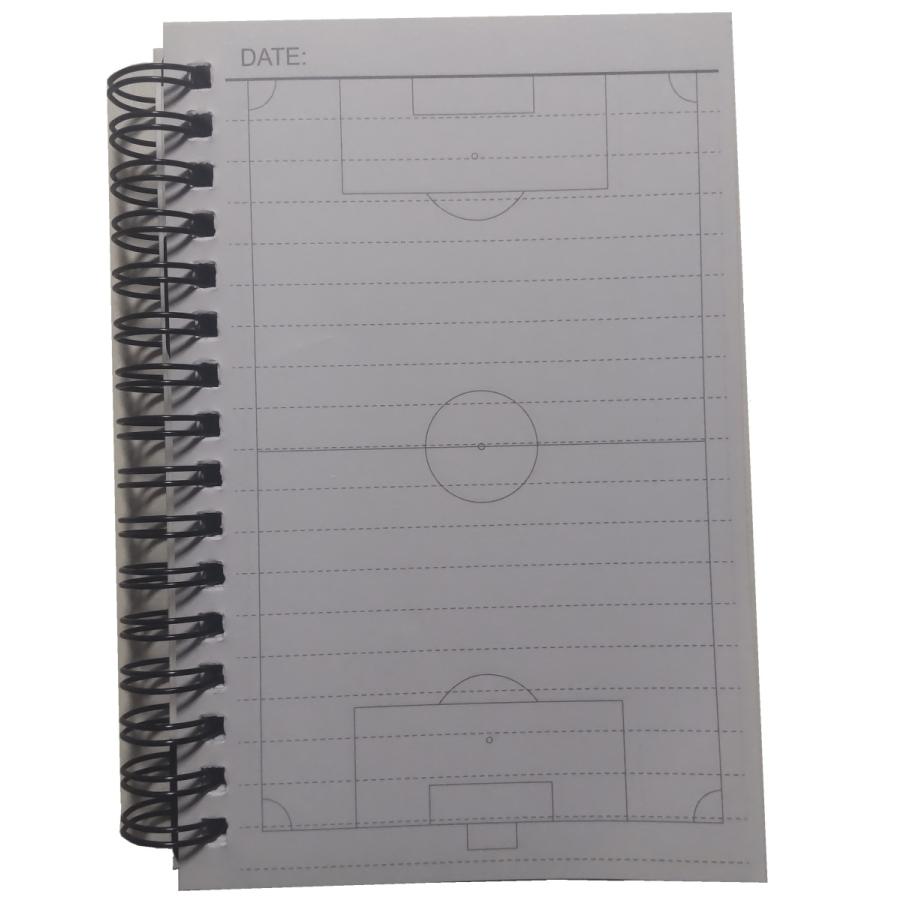 サッカー作戦ノート（メモ帳） A6サイズ : セカンドライブス - 通販