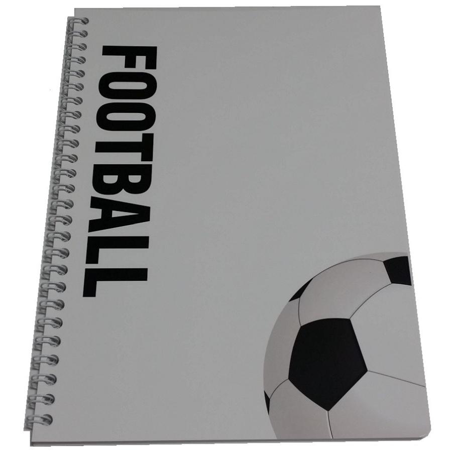 サッカーノート　Ｂ５　Ｗリングタイプ　スポーツノートシリーズ