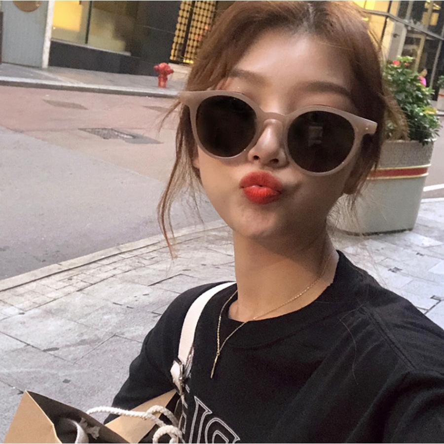 サングラス メンズ レディース UVカット ベージュ メガネ モカ 韓国ファッション ボストン ラウンド おしゃれ 丸メガネ 丸型 ブラウン :b5:セカンドコレクション 通販 サングラス ユニセックス 韓国 オシャレ 眼鏡 黒 ブラック スポーツ