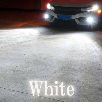 4色 切り替え 5パターン LED フォグランプ ヘッドライト H8 H9 H11 H16 ホワイト イエロー ブルー ピンクパープル ストロボ 6000K 3000K 8000K 3800lm 7600lm |  | 05