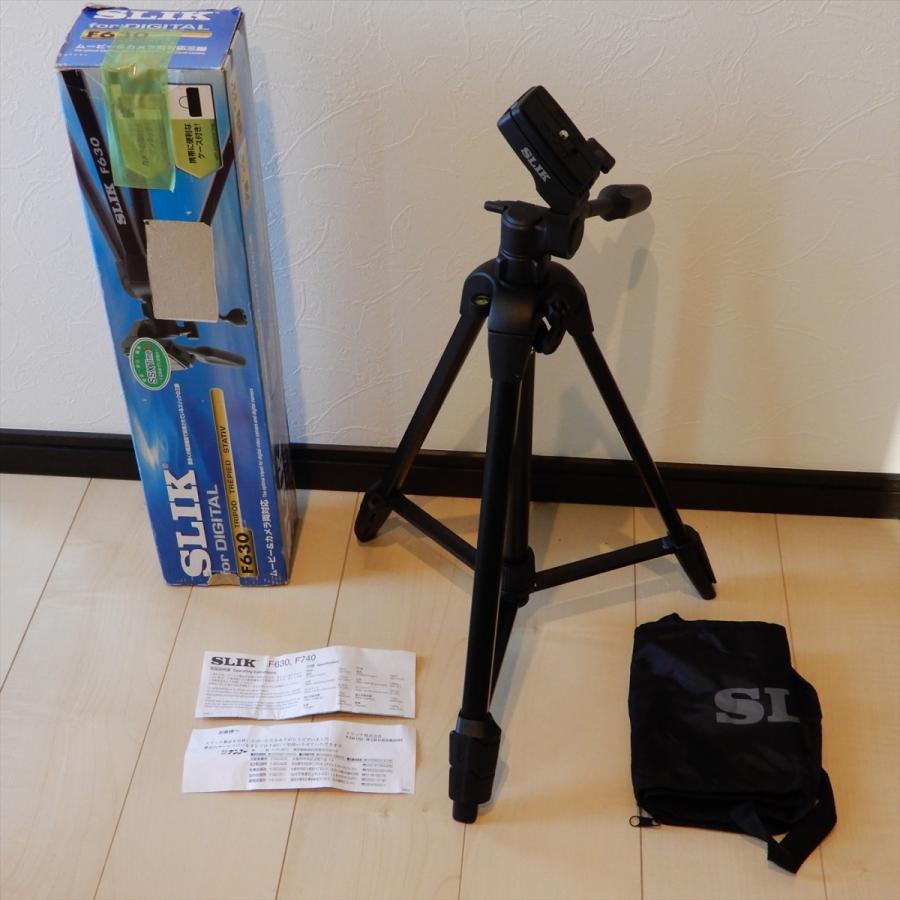 SLIK F630 カメラ三脚 Amazon | SLIK 三脚 F630 3段 ファミリー向け三脚 214725 | 三脚