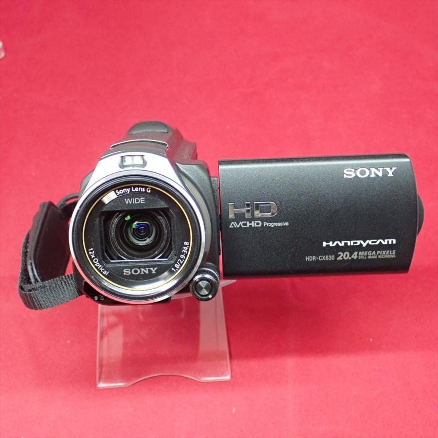 SONY ソニー HDR-CX630V 光学ズーム12倍　内蔵メモリー64GB ブラック NO.211214009 : 211214009 :  セコンドモノヤフーショッピング店 - 通販 - Yahoo!ショッピング